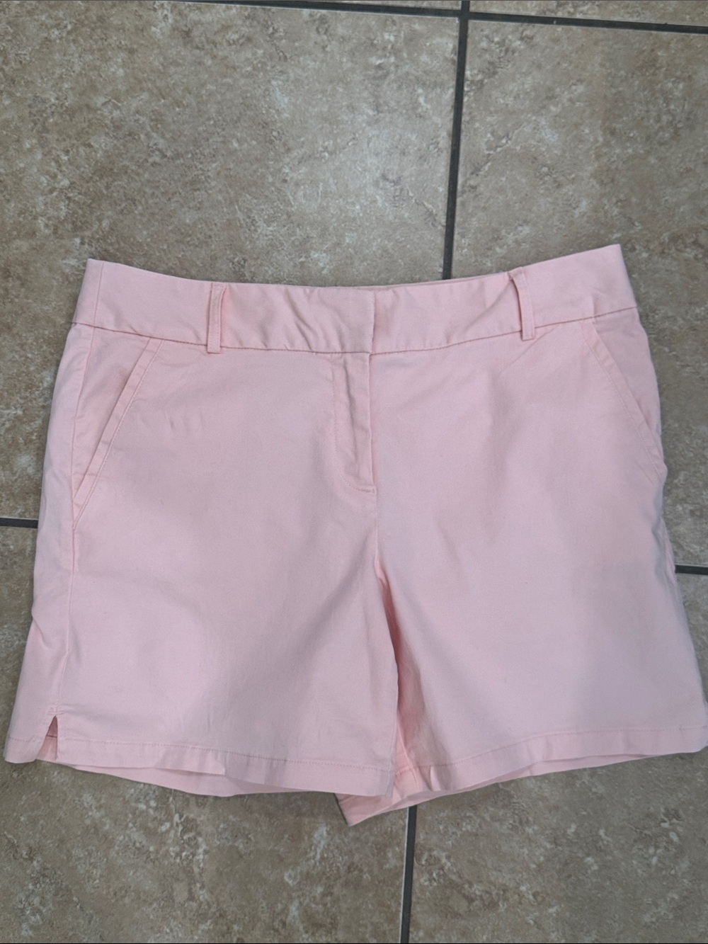 LOFT Light Pink Tailored Shorts